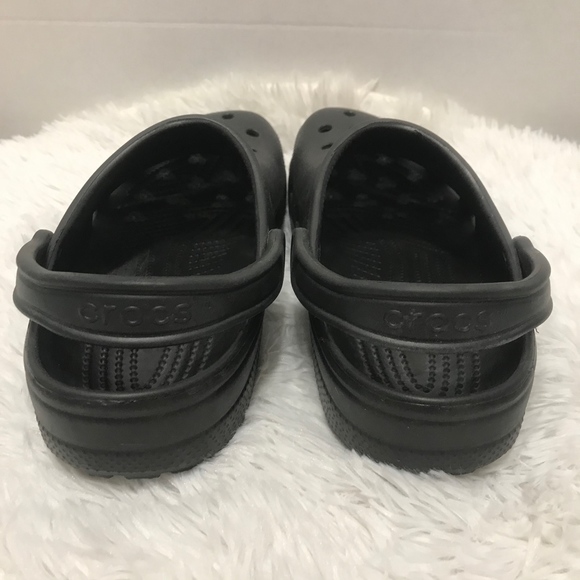 CROCS Black Slip On Clogs Unisex Large - Picture 4 of 6